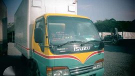 1146 #13 Isuzu Elf Aluminum Closed Van Truck