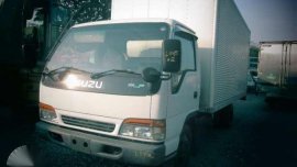 1145 #2 Isuzu Elf Aluminum Closed Van Truck