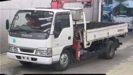 SELLING -Crane Truck - ISUZU Elf - Autokid Trucks_Japan Surplus Trucks