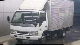 Aluminum Van - ELF - Isuzu_Japan Surplus - Cargo_Reefer Van_Crane