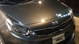 Kia Rio Ex 2016 Gray Sedan 6k mileage