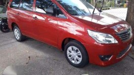 2016 Toyota Innova J manual red