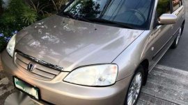 Honda Civic VTi DIMENSION AT 2001