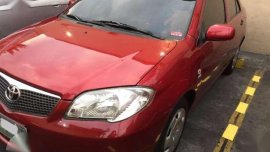 Toyota Vios Red 2006 MT for sale