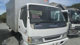 1128 #10 Isuzu Elf Aluminum Closed Van Truck