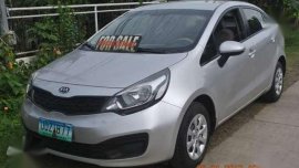Silver 2012 kia rio newlook