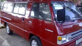 Mitsubishi L300 Versa Van 1995 Red MT 