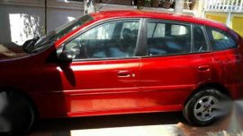Kia Rio Hatchback 2001 AT Red For Sale