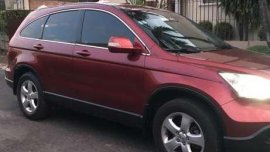 2007 Honda CR-V 4x2 MT Red For Sale