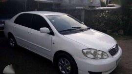 Toyota Altis E 2005 AT White For Sale