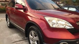 HONDA CRV 2007 AT Red For Sale