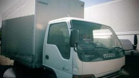 1140 #2 Isuzu Elf Aluminum Closed Van Truck