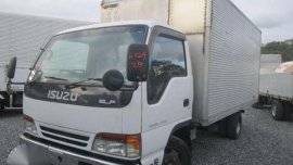 TMS 1129 #25 Isuzu Elf Aluminum Closed Van Truck
