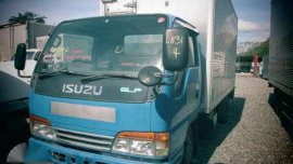Isuzu Elf Aluminum Closed Van Truck Manual Transmission 