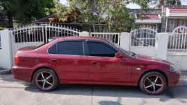 Honda Civic 1999 Manual Red for sale