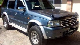 Ford Everest 2005 Diesel Manual for sale
