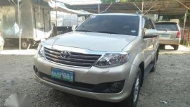 2013 Toyota Fortuner G d4d 4x2 AT
