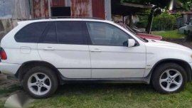 BMW X5 Gasoline Manual White for sale