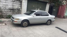 Toyota Corolla Gli 94 Manual Silver for sale