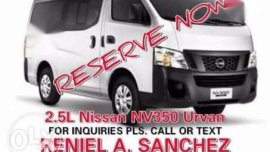 New Nissan Nv350 urvan 2.5l MT for sale