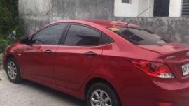 Hyundai Accent 2014 MT Red for sale