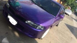 Automatic Mitsubishi Lancer 1997 Purple For Sale
