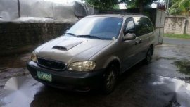 Kia CarnivaL 1999 Beige MT For Sale