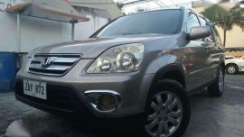 Honda CRV AT 2005 Beige For Sale