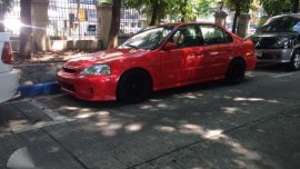 Honda Civic SiR body 1999 Red For Sale