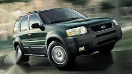 Ford Escape 2004 Green AT Gas