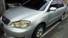 Toyota Altis E 2004 AT Silver For Sale