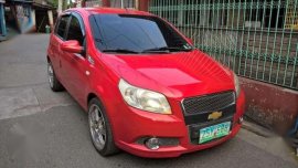 Chevrolet AVEO LS 2008 MT Red