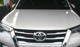 2017 Toyota Fortuner V Pearl White AT DSL for 1720m altis vios innova
