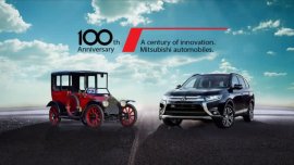 Celebrate a century of motoring heritage with Mitsubishi