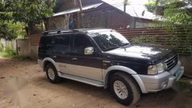 05 ford Everest 4x4 2005 mitsubishi Montero 4x4 05 adventure