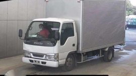 Aluminum Elf Van ISUZU - Selling - Japan Surplus Cargo - Crane - Mixer