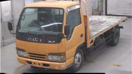 Isuzu Elf Self Loader Truck - Japan Surplus - Crane - Aluminum Van