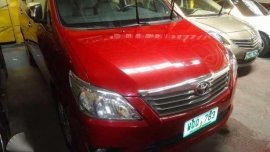 2014 Toyota Innova J MT DSL Red Mica