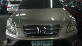 2007 Honda CRV 4x2 AT beige . Gasoline