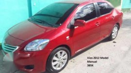 Toyota Vios 2008 MT Red For Sale