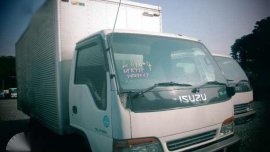Isuzu Elf Aluminum Closed Van Truck (1146 #4)