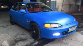 Honda Civic HB 1992 Blue MT For Sale