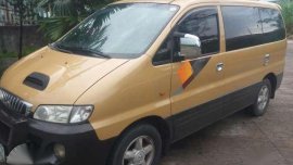 Hyundai Starex AT 2002 Yellow For Sale