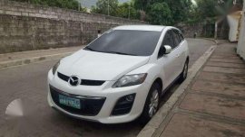 Mazda CX7 2010 White AT For Sale