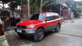 Toyota Rav4 Manual 1997 Red For Sale