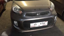 Kia Picanto 2016 MT Gray For Sale