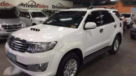 Toyota Fortuner G 4X2 AT 2014 PearlWhite