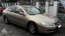 2005 HONDA ACCORD Ivtec AT Beige