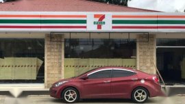 Hyundai Elantra 2012 Red AT For Sale