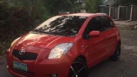 Toyota Yaris 2008 MT Red For Sale